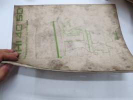 Terhi (Valmet) 40 - 50 perämoottori / outboard Varaosaluettelo - Spare Parts List