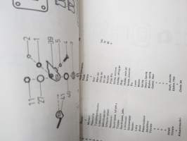 Terhi (Valmet) 40 - 50 perämoottori / outboard Varaosaluettelo - Spare Parts List