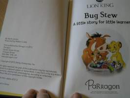 bug stew a litlle  story for learners.  vakitan tarjous helposti paketti. ..S ja  M KOKO   19x36 x60 cm paino 35kg  POSTIMAKSU  5e.