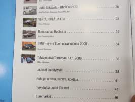 Bemaristi BMW Club Finland 2006 nr 1 -kerholehti / car club magazine