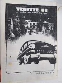 Club Simca &amp; Vedette Finland -&quot;Wanhat Simcat&quot; kerholehtiä 5 kpl erilaisia / car club magazine