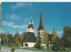 Tornio  Kirkko  - paikkakuntakortti, kirkkopostikortti kulkematon