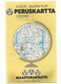 Saarikylät  - 2141 01  Peruskartta 1 : 20 000  kartta
