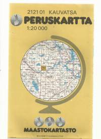 Kauvatsa  - 2121 01  Peruskartta 1 : 20 000  kartta