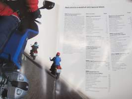 BMW Motorcycle Equipment 1997 -moottoripyörien varusteiden ja tarvikkeiden myyntiesite englanniksi