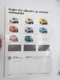 Volkswagen LT 1996 -myyntiesite / sales brochure