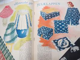 Flitiga händer 1938 nr 27 Julklapps nummer -käsityölehti, ilmestynyt Ruotsissa, Joululahjanumero