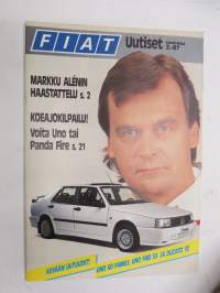Fiat uutiset 1987 nr 2 -asiakaslehti / customer magazine