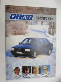 Fiat uutiset 1987 nr 1 -asiakaslehti / customer magazine