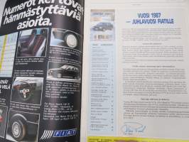 Fiat uutiset 1987 nr 1 -asiakaslehti / customer magazine