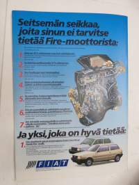 Fiat uutiset 1987 nr 1 -asiakaslehti / customer magazine