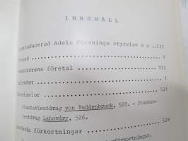 Kalender över Ointroducerad Adel i Sverige 1980 -ruotsalaiset naturalisoimattomat suvut, aateliskalenteri / adelskalender