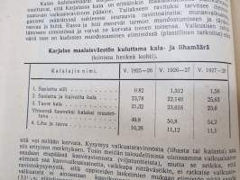 Karjalan järvet - Ohjekirja kotiseudun tutkijoille ja kalastajille - Borodinskin Biologisen aseman julkaisu 1930 -erittäin harvinainen Neuvosto-Karjalassa julkaistu