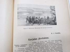 Karjalan järvet - Ohjekirja kotiseudun tutkijoille ja kalastajille - Borodinskin Biologisen aseman julkaisu 1930 -erittäin harvinainen Neuvosto-Karjalassa julkaistu