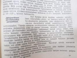 Karjalan järvet - Ohjekirja kotiseudun tutkijoille ja kalastajille - Borodinskin Biologisen aseman julkaisu 1930 -erittäin harvinainen Neuvosto-Karjalassa julkaistu