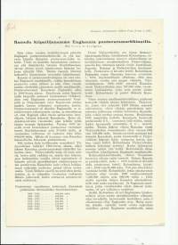 Kanada kilpailijanamme Englannin puutavaramarkkinoilla  1935 / Georg G Snellman   4 sivua