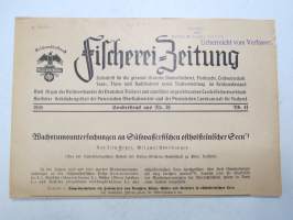 Fischerei-Zeitung 1938, Wachstumsuntersuchungen an Süsswassersischen... -eripainos, &quot;Reicnährstand Blut und Boden&quot; -natsikotkalogo kannessa