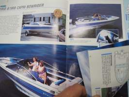 Bayliner Capri &amp; Cobra 1988 -veneet, myyntiesite / sales brochure
