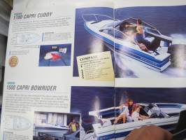 Bayliner Capri &amp; Cobra 1988 -veneet, myyntiesite / sales brochure