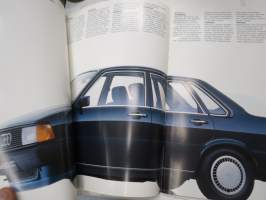 Audi 80 1985 -myyntiesite / sales brochure