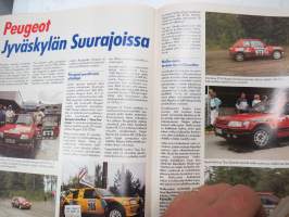 Aja Hyvin 1987 nr 2 -Peugeot autoilun erikoislehti - Asiakaslehti - customer magazine