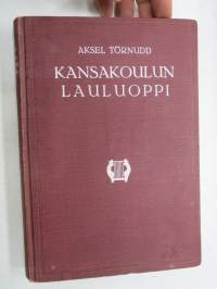 Kansakoulun lauluoppi - varsinaisen Kansakoulun laulukirja -teokseen liittyvä opettajalle tarkoitettu erillinen teos, jonka avulla edetään / opetetaan lauluja ym.