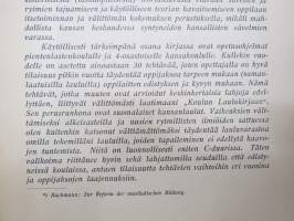 Kansakoulun lauluoppi - varsinaisen Kansakoulun laulukirja -teokseen liittyvä opettajalle tarkoitettu erillinen teos, jonka avulla edetään / opetetaan lauluja ym.