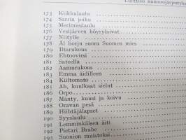 Kansakoulun lauluoppi - varsinaisen Kansakoulun laulukirja -teokseen liittyvä opettajalle tarkoitettu erillinen teos, jonka avulla edetään / opetetaan lauluja ym.