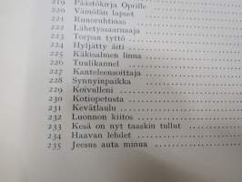 Kansakoulun lauluoppi - varsinaisen Kansakoulun laulukirja -teokseen liittyvä opettajalle tarkoitettu erillinen teos, jonka avulla edetään / opetetaan lauluja ym.