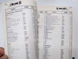 NGK Spark Plugs 1989-1990 -sytytystulppaluettelo