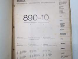 Starla 1982 Pakoputket / pakoputkistot ja tarvikkeet -kuvasto / exhaust pipe catalog