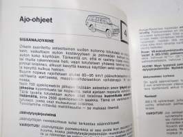 Range Rover -käyttöohjekirja