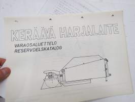 Valtra Keräävä harjalaite Varaosaluettelo - Reservdelskatalog