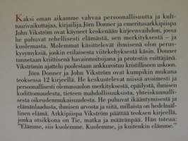 Elämme, siis kuolemme - keskustelukirjeitä