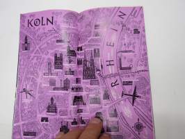 Köln -matkailuesite / travel brochure