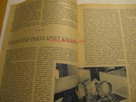 Kotiliesi 1937 nr 17, 1.9.1937, Kansikuva Martta Wendelin, Emäntä Vilhelmiina Syrjälä - Heinola -Härkälä, Pelkäävätkö pikkulapset koulua?, Kotitaolusmestaritutkinto