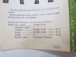 Göteborg - den blommande staden -matkailuesite / travel brochure