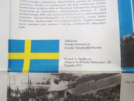 Ruotsi - maa, kansa, historia, luonnonrikkaudet, talouselämä, hallitus, sosiaalinen lainsäädäntö, kulttuurielämä -matkailuesite / travel brochure