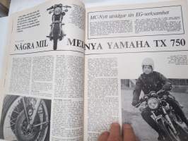 MC-Nytt 1973 nr 4, Guzzi 850, Dunstall, Monark 125 TS, Yamaha TX 750, Morini motorn, Benelli story, etc.