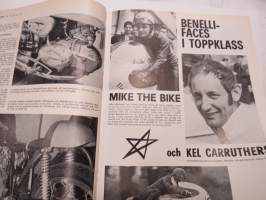 MC-Nytt 1973 nr 4, Guzzi 850, Dunstall, Monark 125 TS, Yamaha TX 750, Morini motorn, Benelli story, etc.