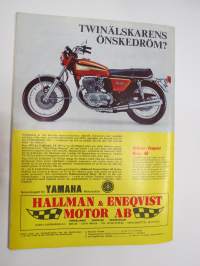 MC-Nytt 1973 nr 4, Guzzi 850, Dunstall, Monark 125 TS, Yamaha TX 750, Morini motorn, Benelli story, etc.