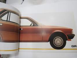 Peugeot 505 1980 -myyntiesite / sales brochure