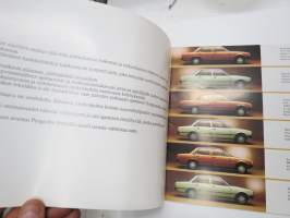 Peugeot 505 1980 -myyntiesite / sales brochure