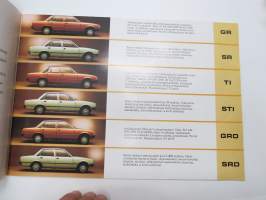 Peugeot 505 1980 -myyntiesite / sales brochure