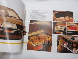 Peugeot 505 1980 -myyntiesite / sales brochure