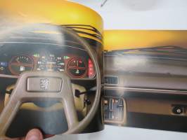 Peugeot 505 1980 -myyntiesite / sales brochure