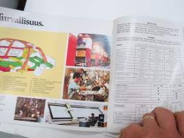 Peugeot 505 1980 -myyntiesite / sales brochure