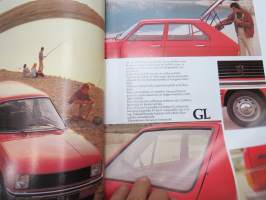 Peugeot 104 1980 -myyntiesite / sales brochure