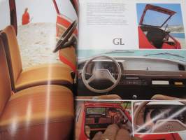 Peugeot 104 1980 -myyntiesite / sales brochure