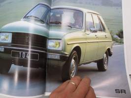 Peugeot 104 1980 -myyntiesite / sales brochure